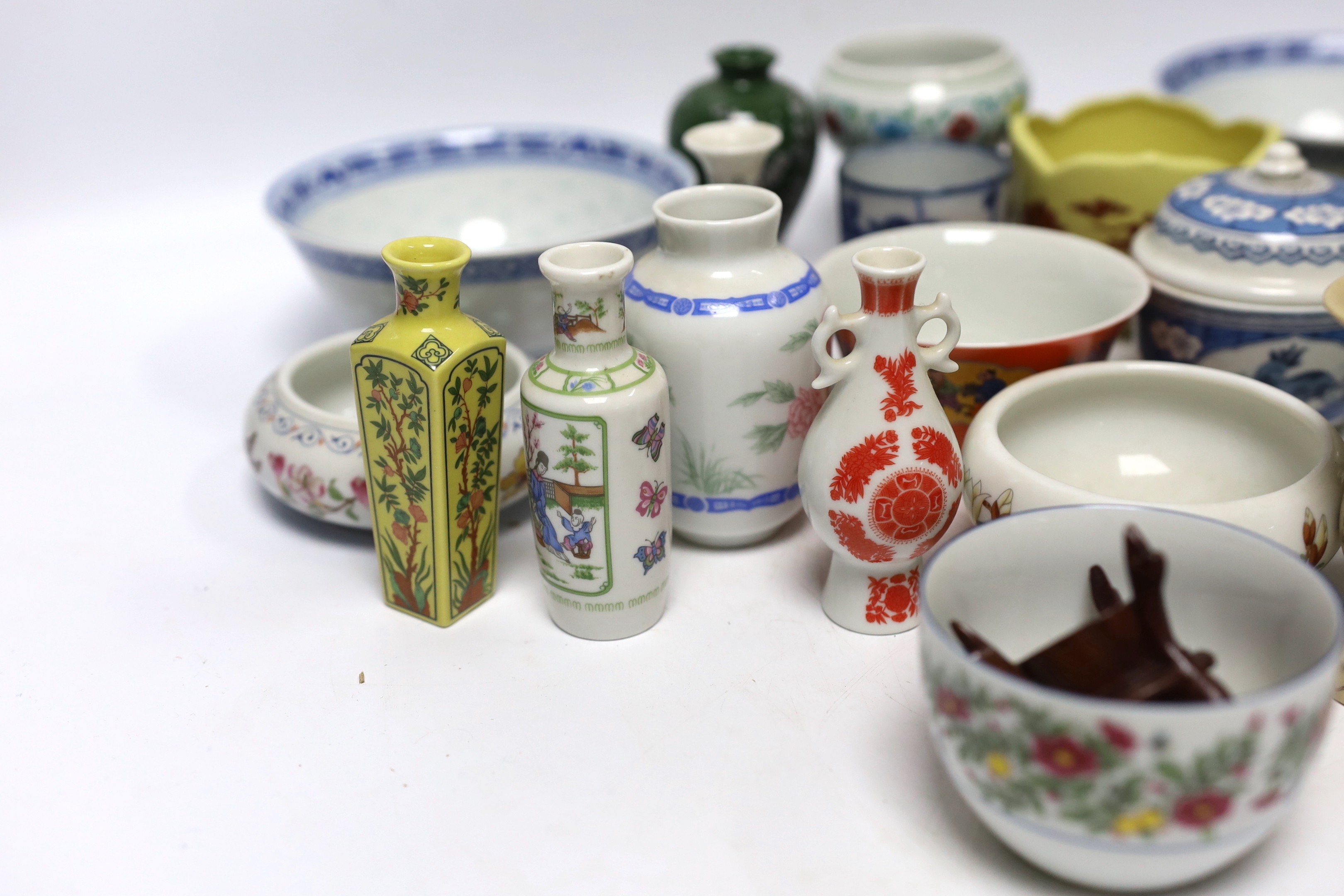A collection of Chinese and Japanese ceramics